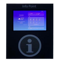 Small hufter proof kiosk with 10.5" Android pc