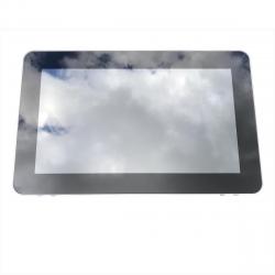 touchscreen monitor on wall mount 13.3 inch front