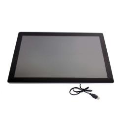 touchscreen monitor on wall mount 18.5 inch front