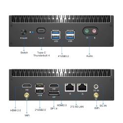 V4-2 passive cooled micro pc - connections