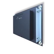 13.3 inch black panel mount side with bracket mounted