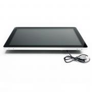 touchscreen monitor on wall mount 15.6 inch front-bottom