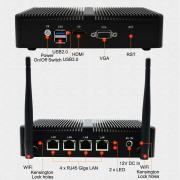 mini computer v5-2 4xlan connections